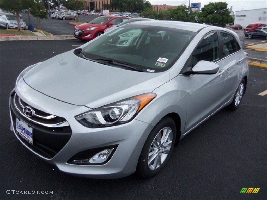 2013 Elantra GT - Silver / Black photo #1