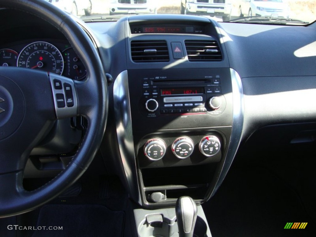 2008 SX4 Crossover Touring AWD - Sunlight Copper Metallic / Black photo #14