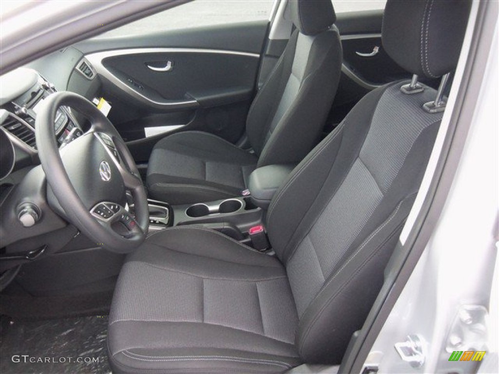 2013 Elantra GT - Silver / Black photo #9