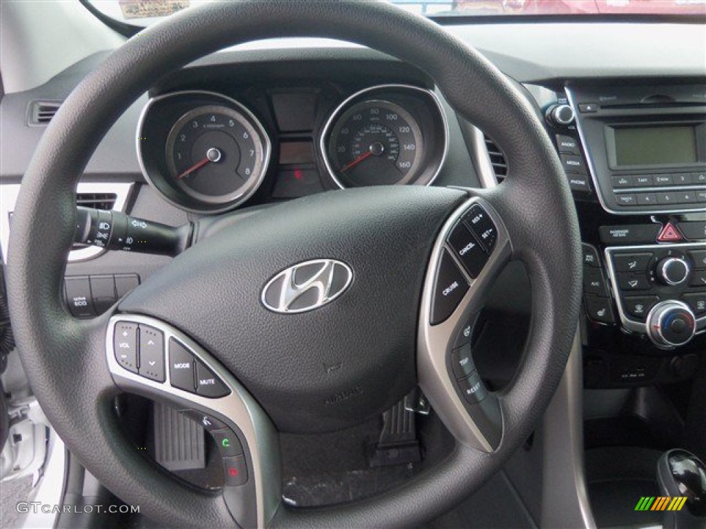 2013 Elantra GT - Silver / Black photo #12