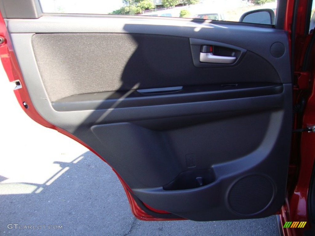 2008 SX4 Crossover Touring AWD - Sunlight Copper Metallic / Black photo #23
