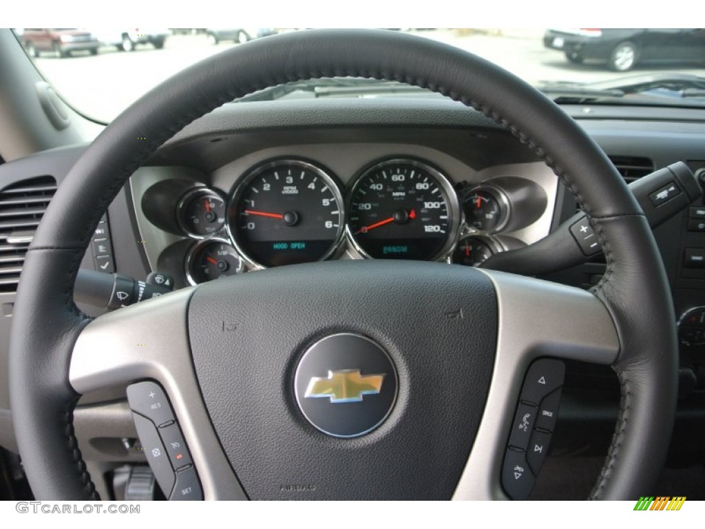 2013 Silverado 1500 LT Extended Cab 4x4 - Black / Ebony photo #13