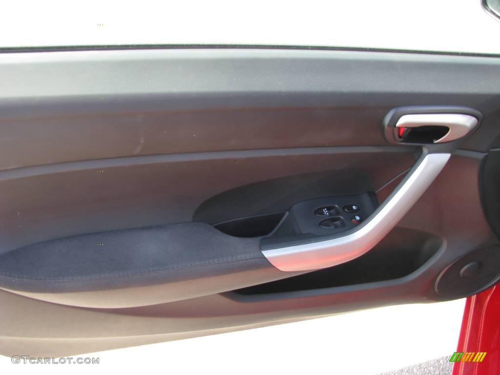 2008 Civic EX Coupe - Rallye Red / Black photo #14