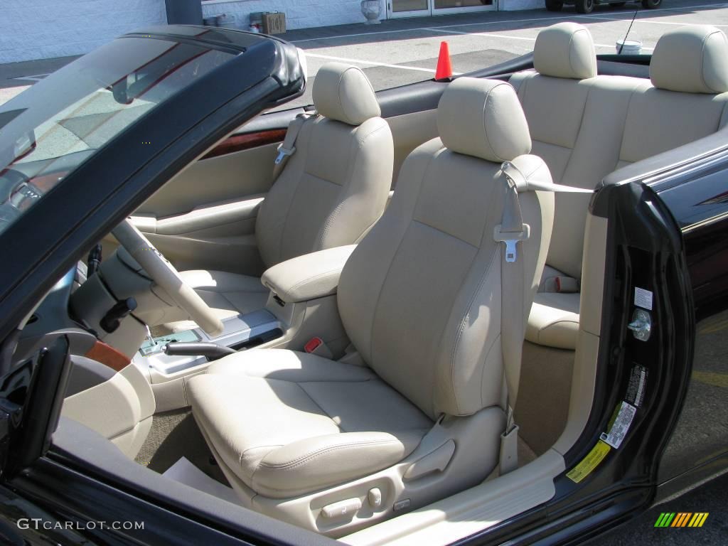 2006 Solara SLE V6 Convertible - Black / Ivory photo #20