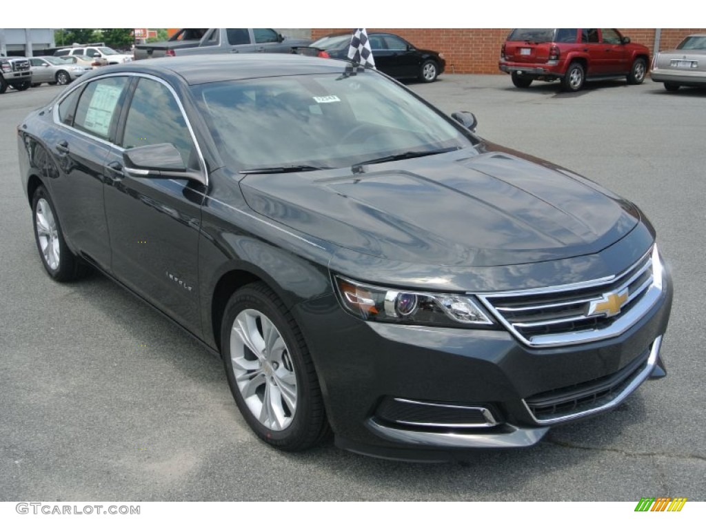 2014 Impala LT - Ashen Gray Metallic / Jet Black photo #1