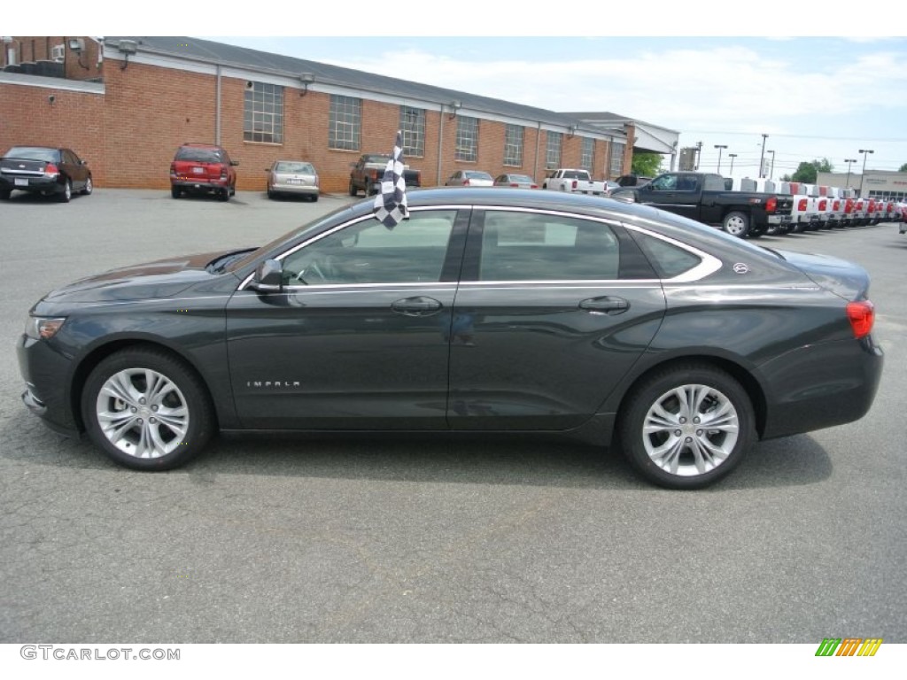 Ashen Gray Metallic 2014 Chevrolet Impala LT Exterior Photo #82236910