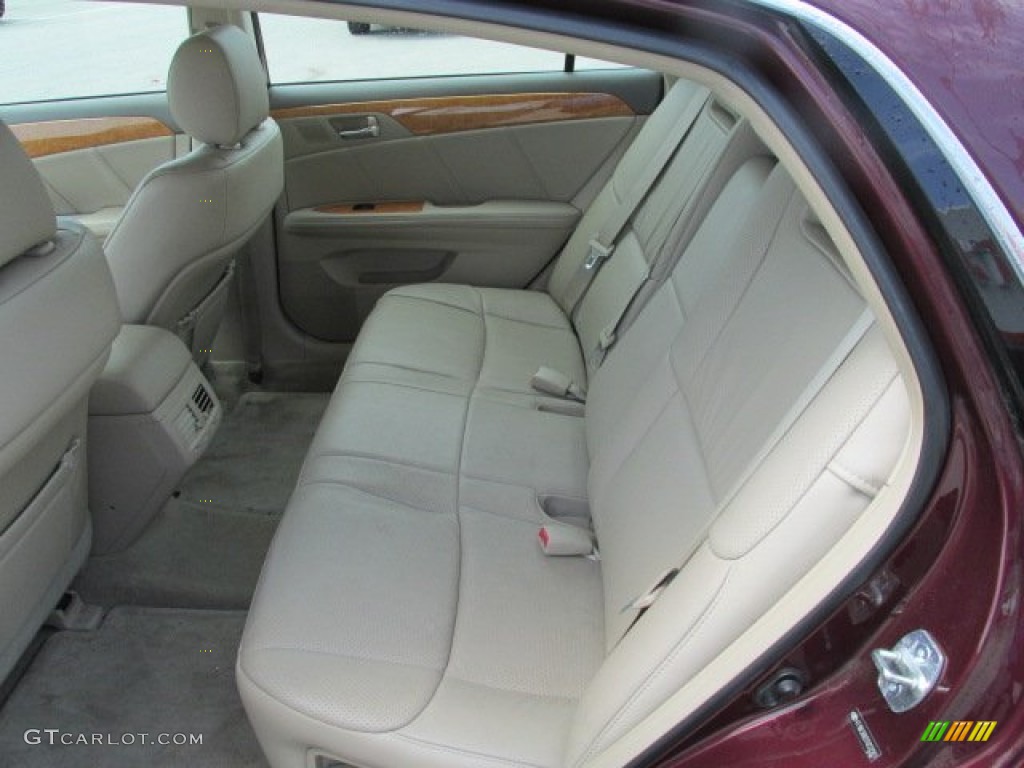2007 Toyota Avalon Limited Rear Seat Photos