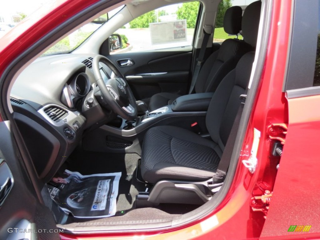 2013 Dodge Journey SXT Blacktop Front Seat Photos