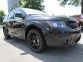 Brilliant Black Crystal Pearl - Journey SXT Blacktop Photo No. 4