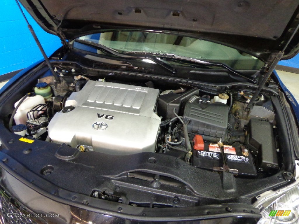 2007 Camry SE V6 - Black / Dark Charcoal photo #14