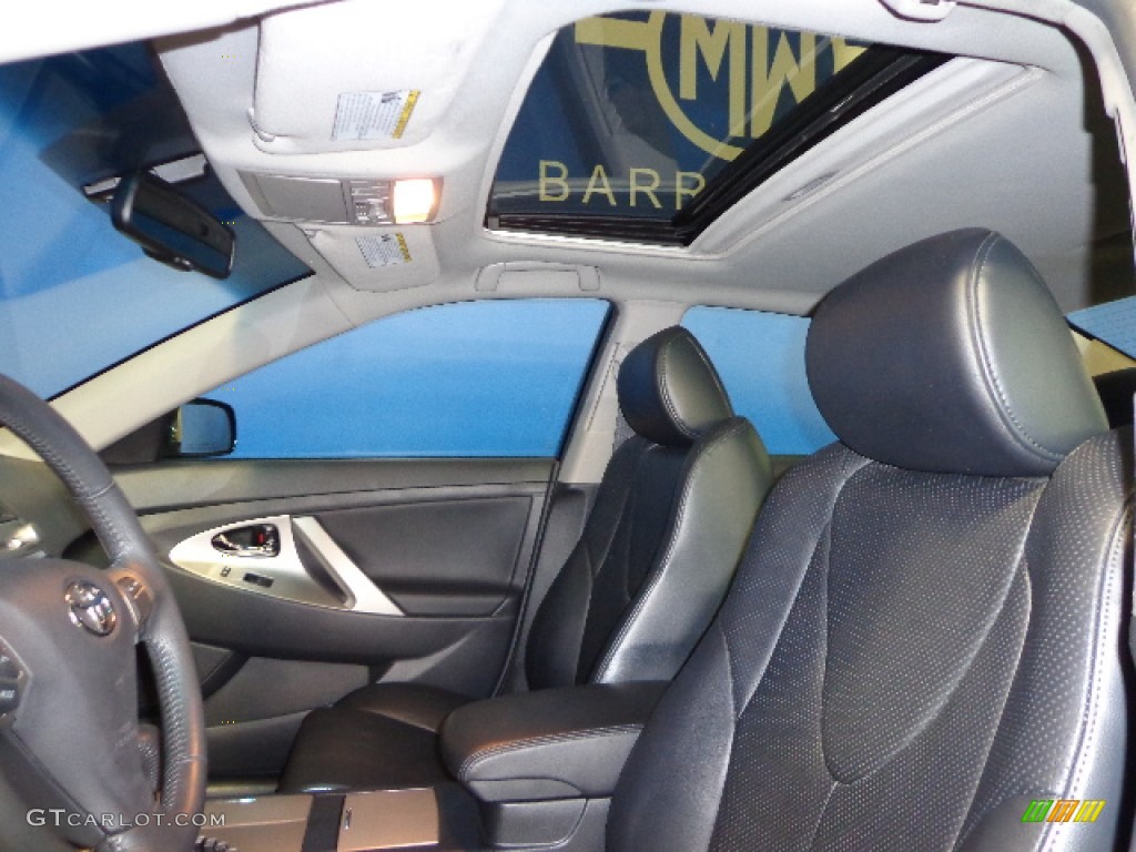 2007 Camry SE V6 - Black / Dark Charcoal photo #18