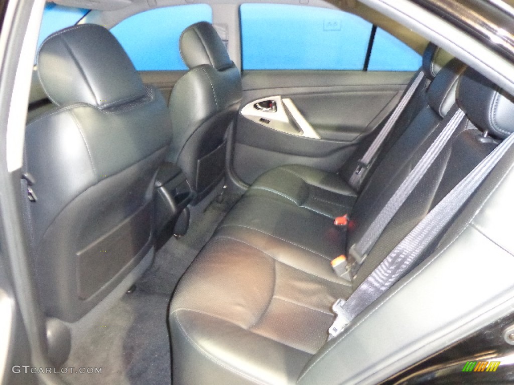 2007 Camry SE V6 - Black / Dark Charcoal photo #24