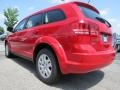 2013 Bright Red Dodge Journey American Value Package  photo #2