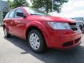 2013 Bright Red Dodge Journey American Value Package  photo #4