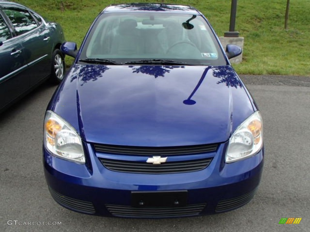 2007 Cobalt LT Sedan - Laser Blue Metallic / Gray photo #2