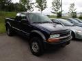 Indigo Blue Metallic 2003 Chevrolet S10 LS Extended Cab 4x4