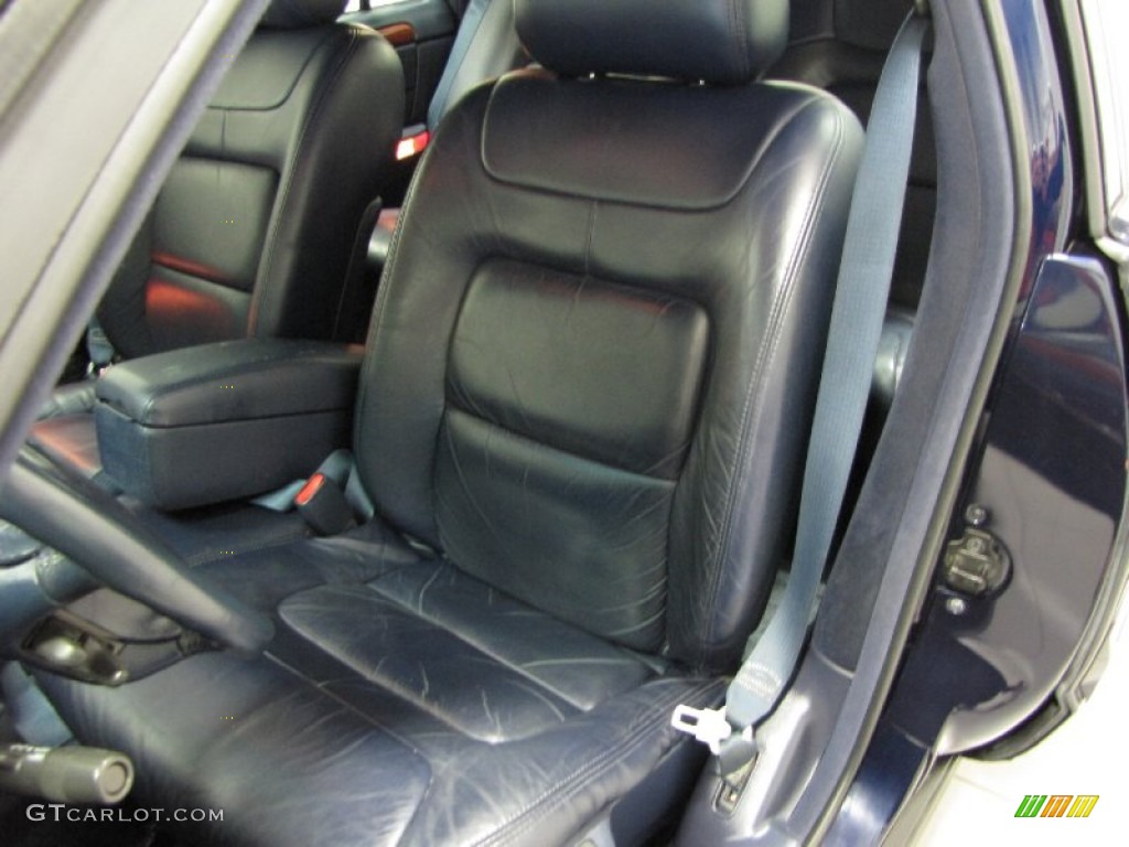 Navy Blue Interior 1999 Cadillac DeVille Sedan Photo #82238586