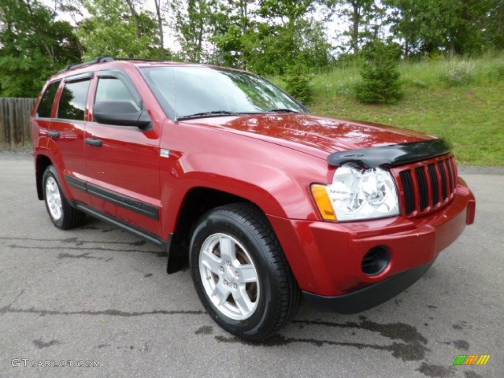 Inferno Red Crystal Pearl 2005 Jeep Grand Cherokee Laredo 4x4 Exterior Photo #82238692