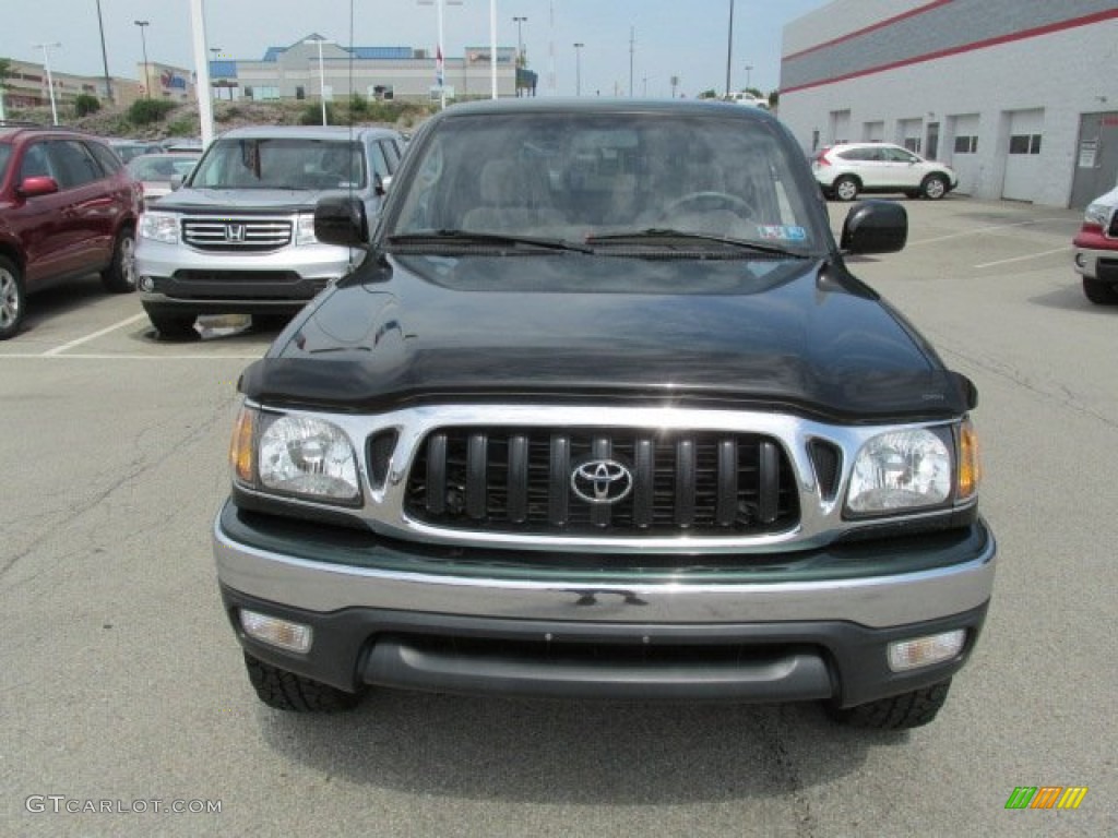 2001 Tacoma V6 TRD Xtracab 4x4 - Imperial Jade Green Mica / Oak Beige photo #4