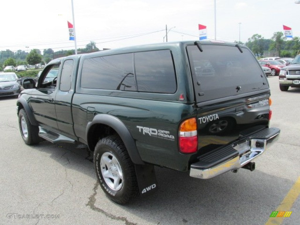 2001 Tacoma V6 TRD Xtracab 4x4 - Imperial Jade Green Mica / Oak Beige photo #7
