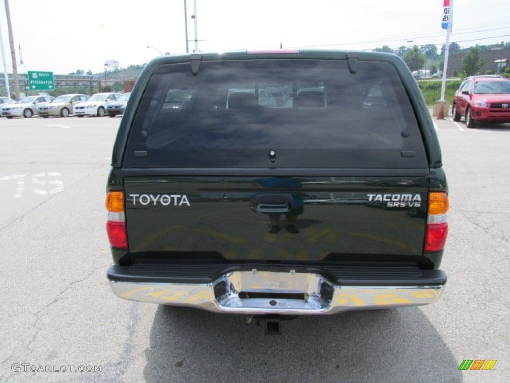 2001 Tacoma V6 TRD Xtracab 4x4 - Imperial Jade Green Mica / Oak Beige photo #8