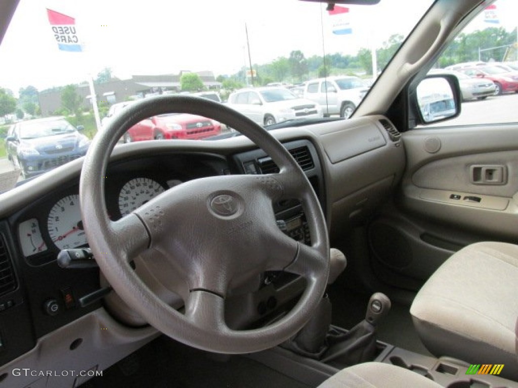 2001 Tacoma V6 TRD Xtracab 4x4 - Imperial Jade Green Mica / Oak Beige photo #10