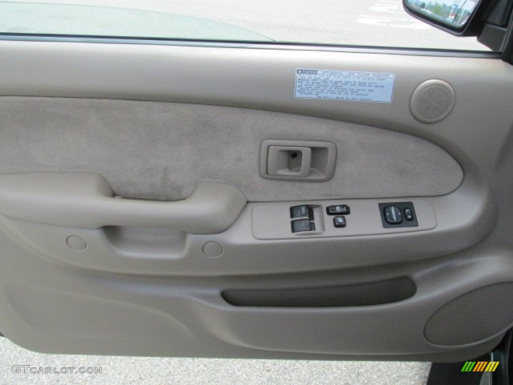 2001 Tacoma V6 TRD Xtracab 4x4 - Imperial Jade Green Mica / Oak Beige photo #13