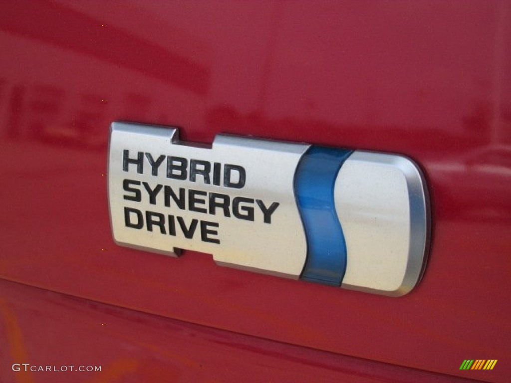 2010 Prius Hybrid III - Barcelona Red Metallic / Misty Gray photo #9