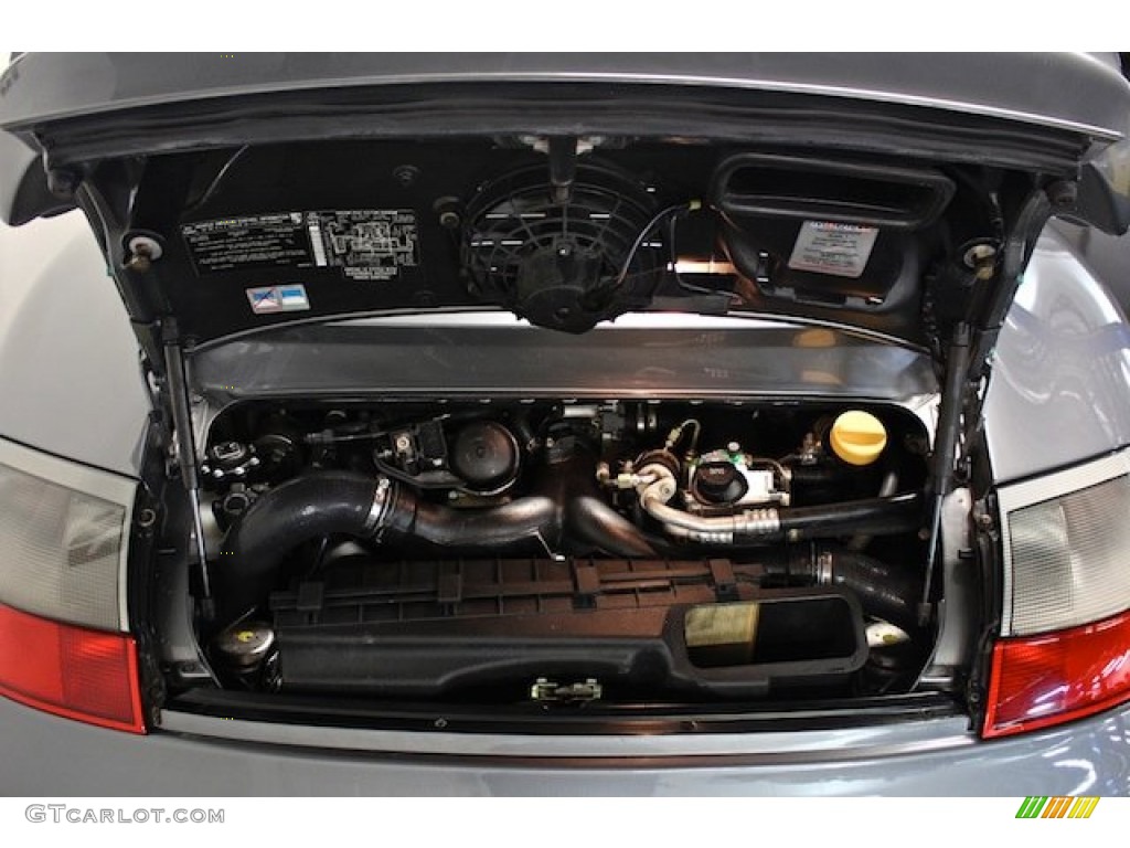 2002 Porsche 911 Turbo Coupe 3.6 Liter Twin-Turbocharged DOHC 24V VarioCam Flat 6 Cylinder Engine Photo #82240299