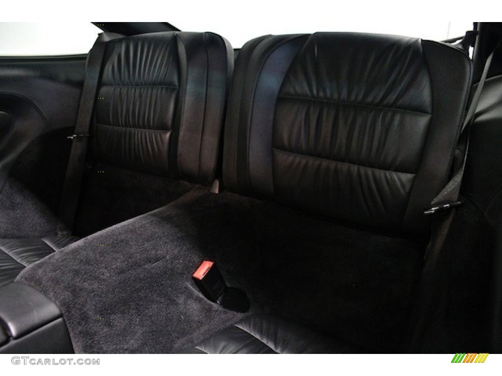 Black Interior 2002 Porsche 911 Turbo Coupe Photo #82240555