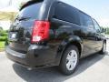 2013 Brilliant Black Crystal Pearl Dodge Grand Caravan Crew  photo #3