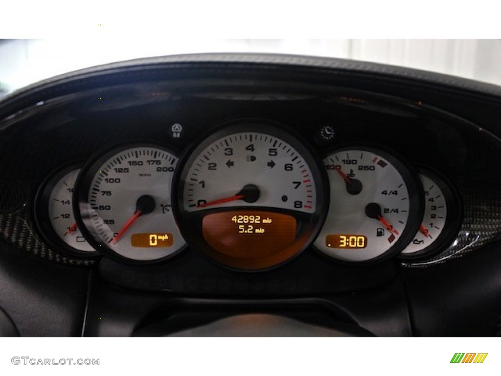 2002 Porsche 911 Turbo Coupe Gauges Photo #82240722