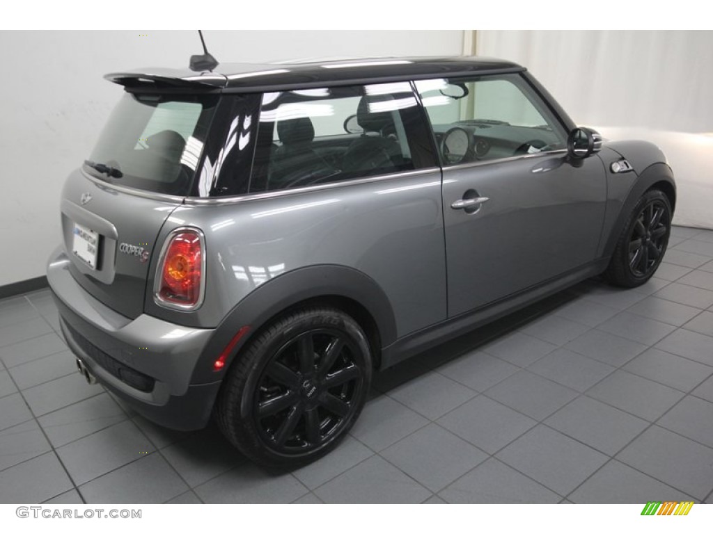 2010 Cooper S Hardtop - Dark Silver Metallic / Grey/Carbon Black photo #10