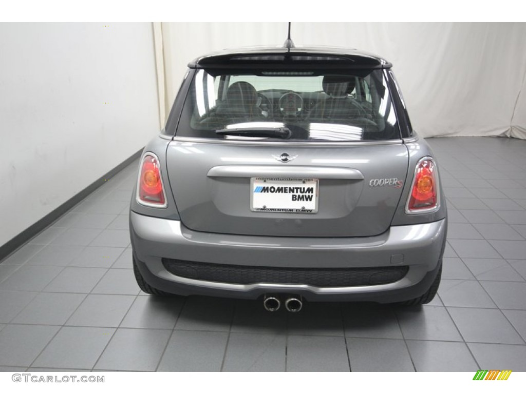 2010 Cooper S Hardtop - Dark Silver Metallic / Grey/Carbon Black photo #11