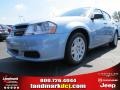 Crystal Blue Pearl 2013 Dodge Avenger SE V6