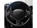 2014 Nissan GT-R Track Edition Blue/Gray Interior Steering Wheel Photo