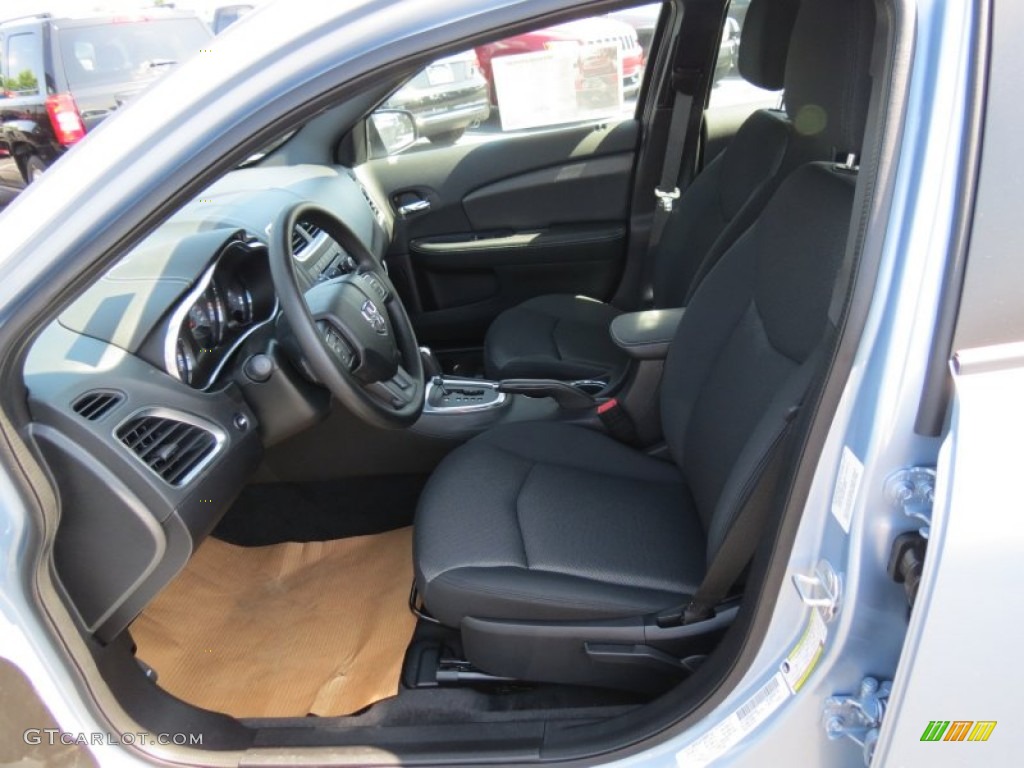 2013 Avenger SE V6 - Crystal Blue Pearl / Black photo #6