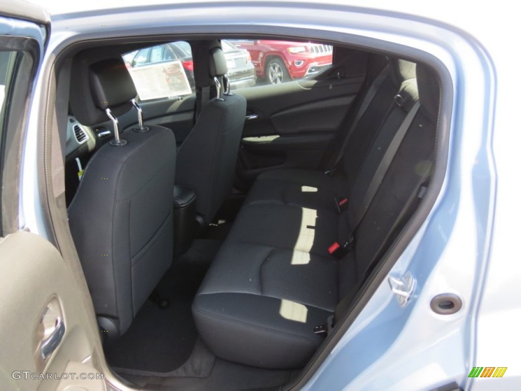 2013 Avenger SE V6 - Crystal Blue Pearl / Black photo #7