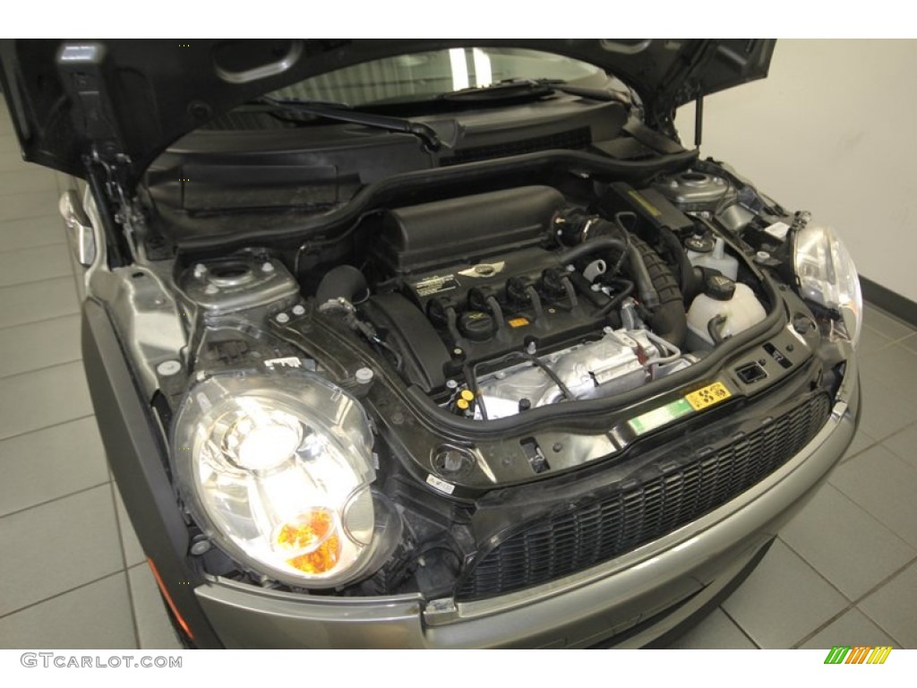 2010 Cooper S Hardtop - Dark Silver Metallic / Grey/Carbon Black photo #34