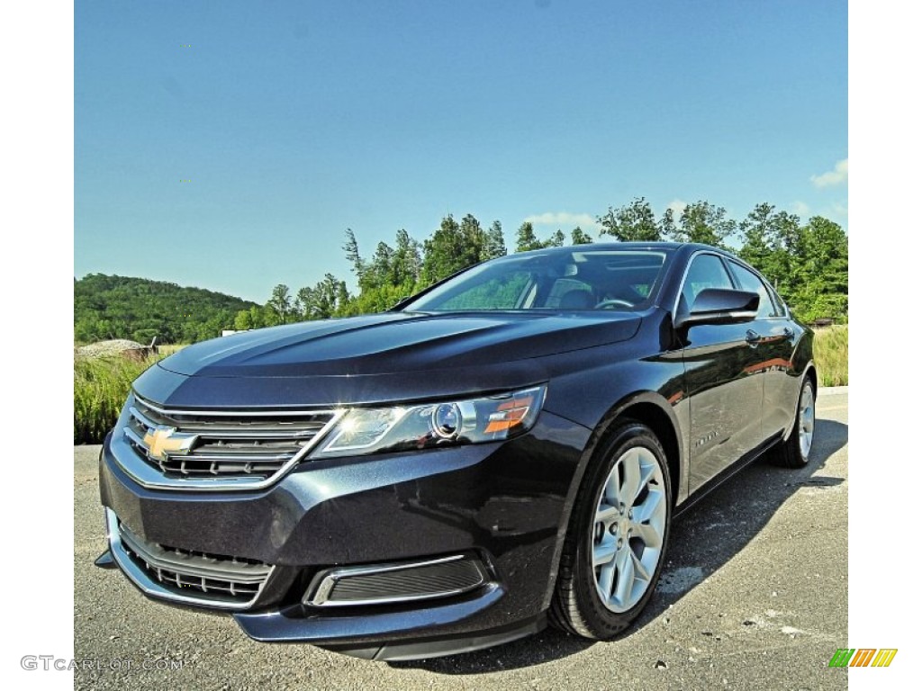 2014 Impala LT - Blue Ray Metallic / Jet Black/Dark Titanium photo #4