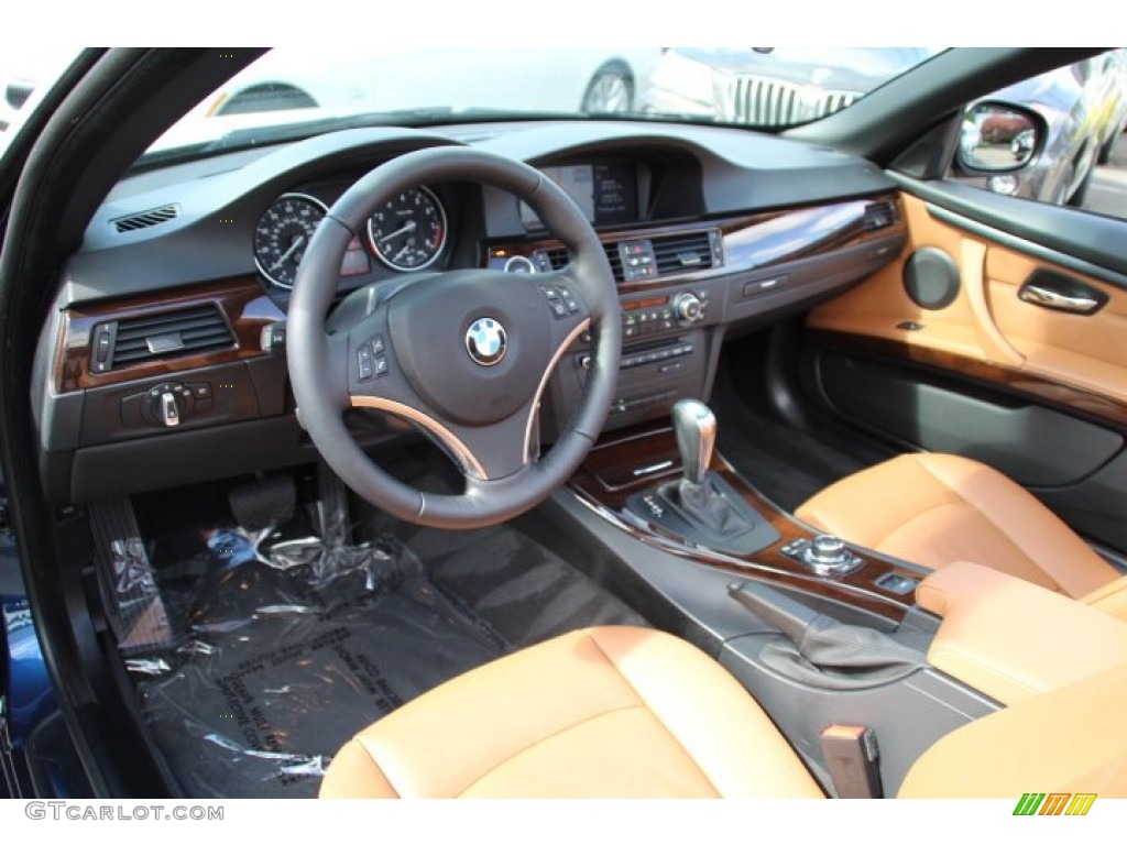 Saddle Brown Interior 2013 BMW 3 Series 328i Convertible Photo #82243572