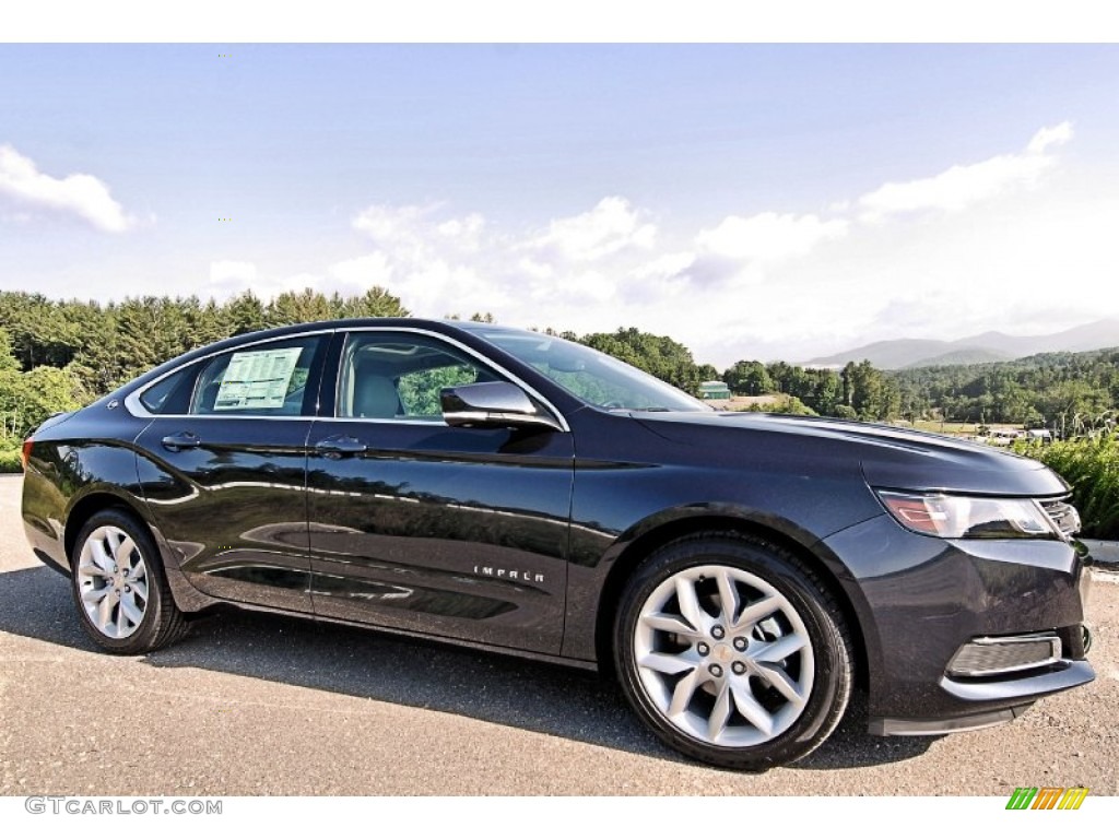 2014 Impala LT - Blue Ray Metallic / Jet Black/Dark Titanium photo #7