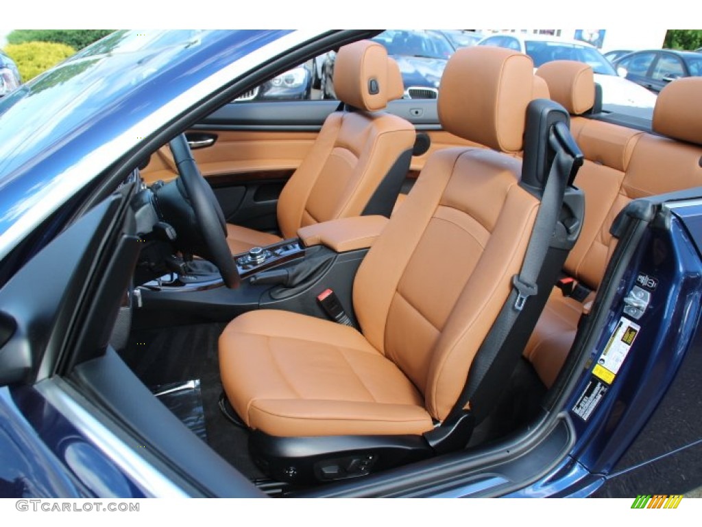 Saddle Brown Interior 2013 BMW 3 Series 328i Convertible Photo #82243617