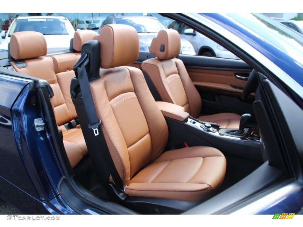 Saddle Brown Interior 2013 BMW 3 Series 328i Convertible Photo #82243911