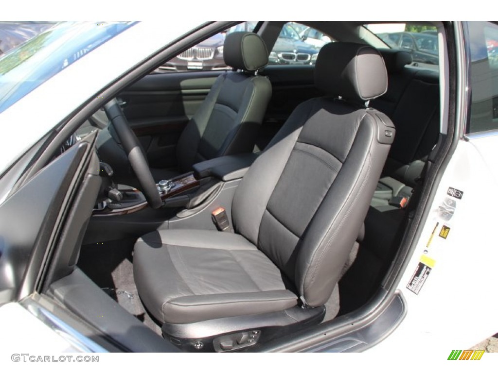2013 3 Series 328i Coupe - Mineral White Metallic / Black photo #12