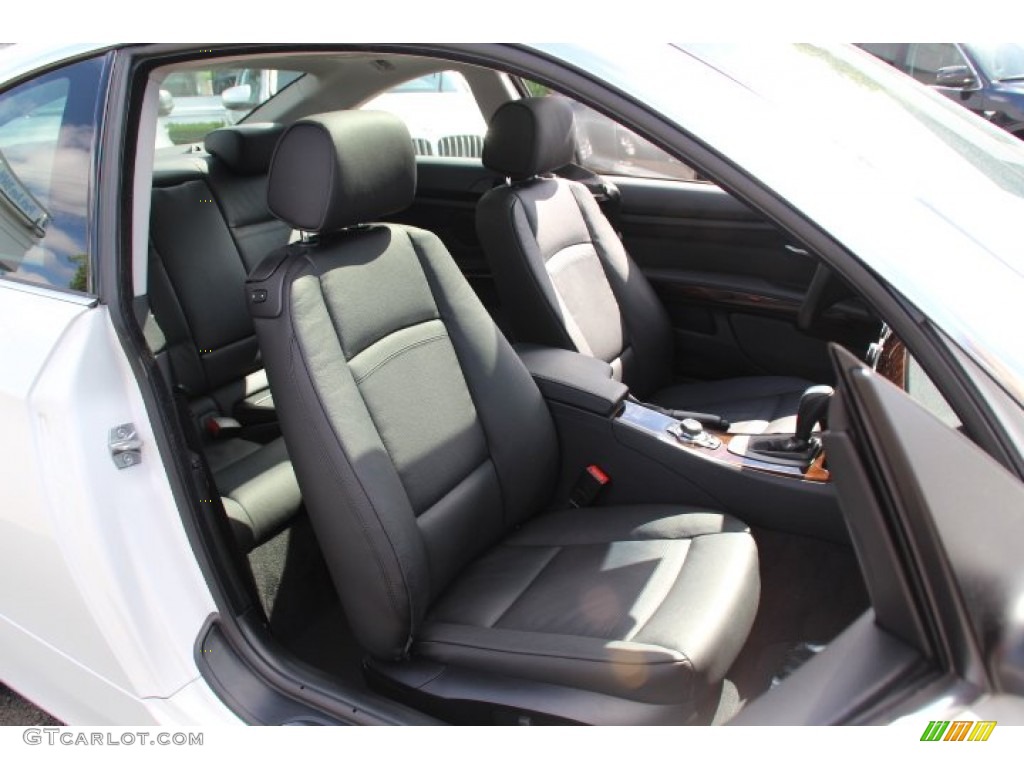 2013 3 Series 328i Coupe - Mineral White Metallic / Black photo #27