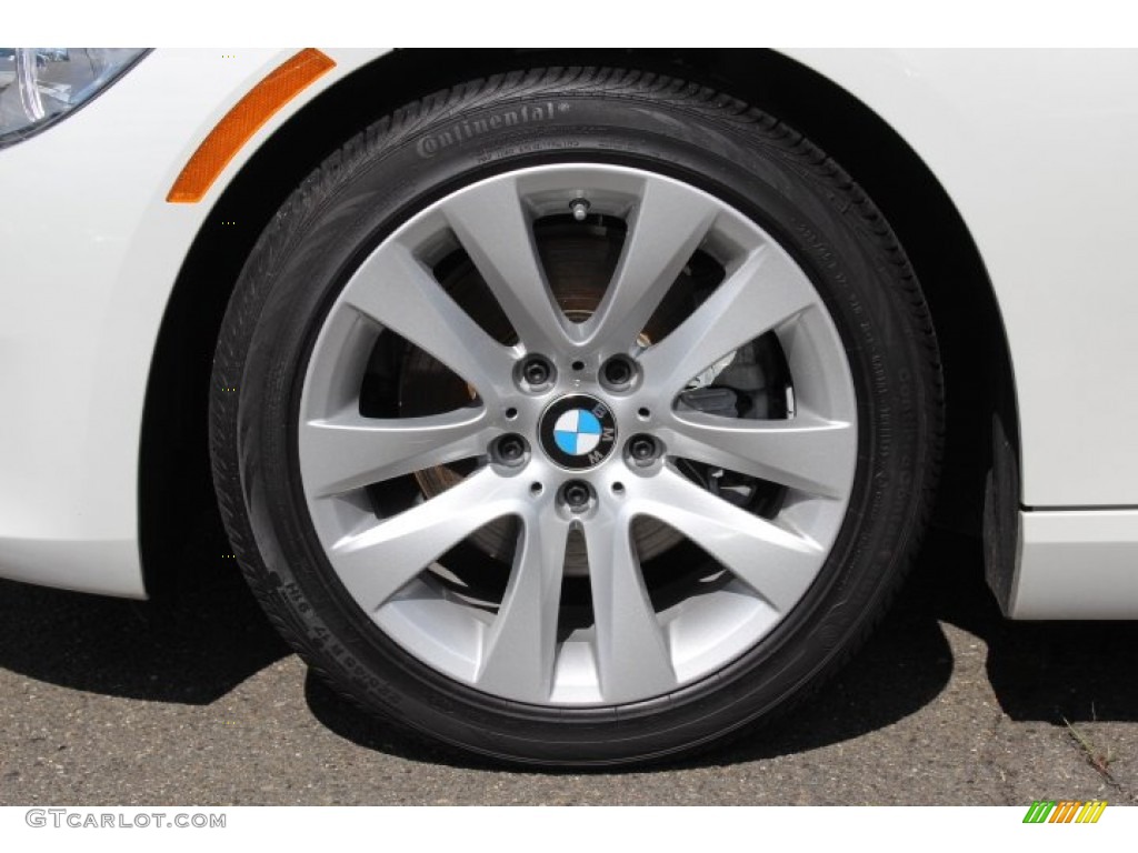 2013 3 Series 328i Coupe - Mineral White Metallic / Black photo #30