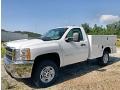 Summit White 2013 Chevrolet Silverado 2500HD Work Truck Regular Cab 4x4 Exterior