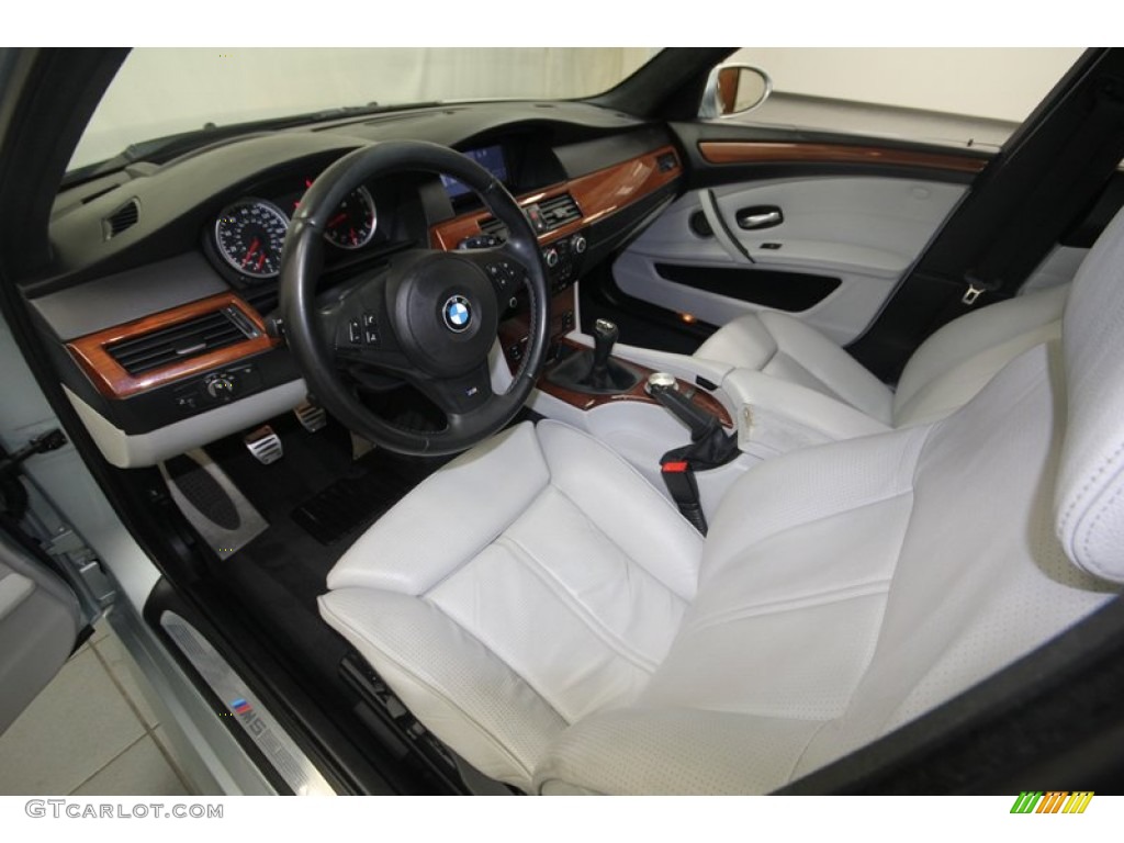 Silverstone Interior 2008 BMW M5 Sedan Photo #82245190