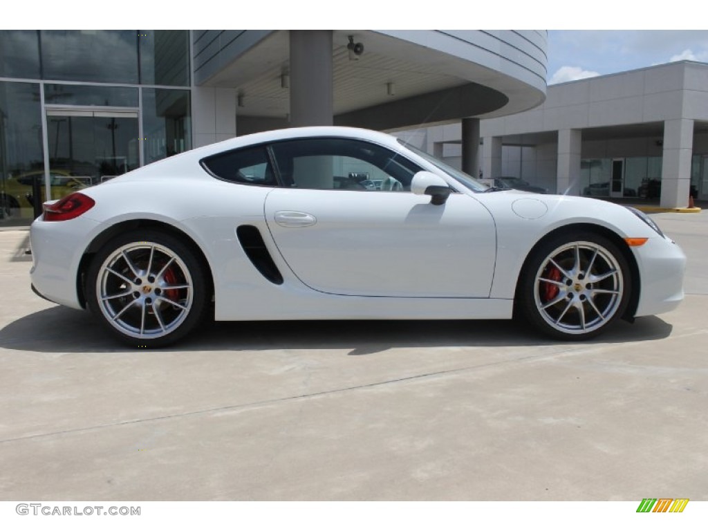 White 2014 Porsche Cayman S Exterior Photo #82245243